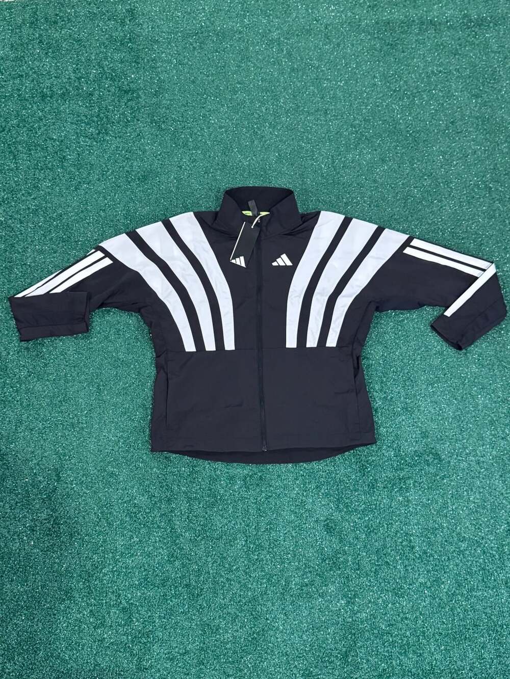 Adidas Adizero A Jkt W Size XS Black Running Jacket